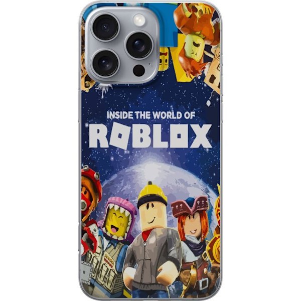 Apple iPhone 16 Pro Max Läpinäkyvä kuori Roblox