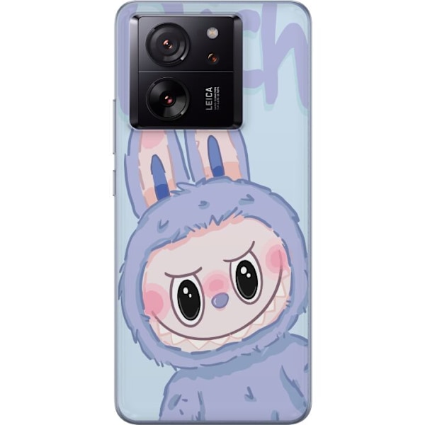 Xiaomi 13T Läpinäkyvä kuori Sininen Jänis Labubu