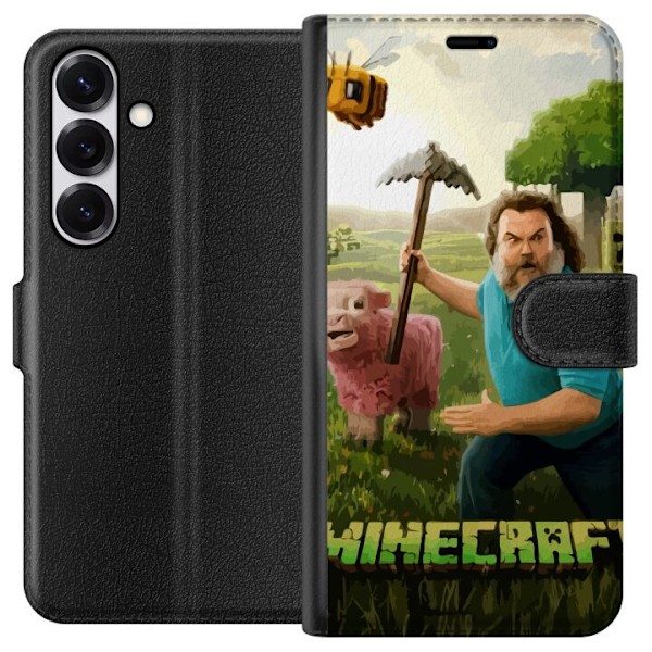 Samsung Galaxy S25 Tegnebogsetui A Minecraft Movie