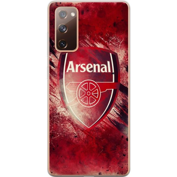 Samsung Galaxy S20 FE Genomskinligt Skal Arsenal Football