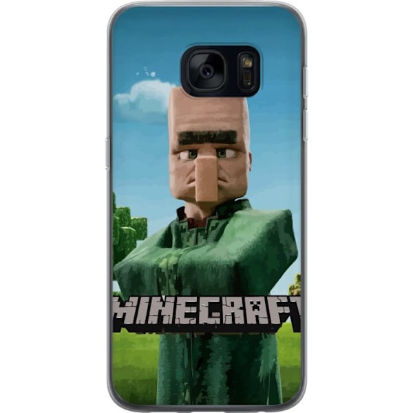 Samsung Galaxy S7 Läpinäkyvä kuori A Minecraft Movie