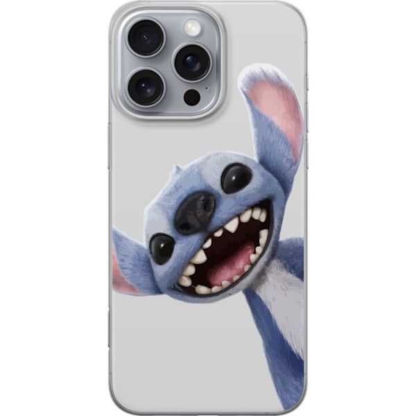 Apple iPhone 16 Pro Max Läpinäkyvä kuori Stitch liikkeessä