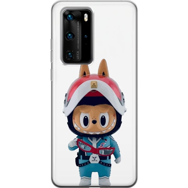 Huawei P40 Pro Gennemsigtig cover How2work Labubu Monstre x Ul