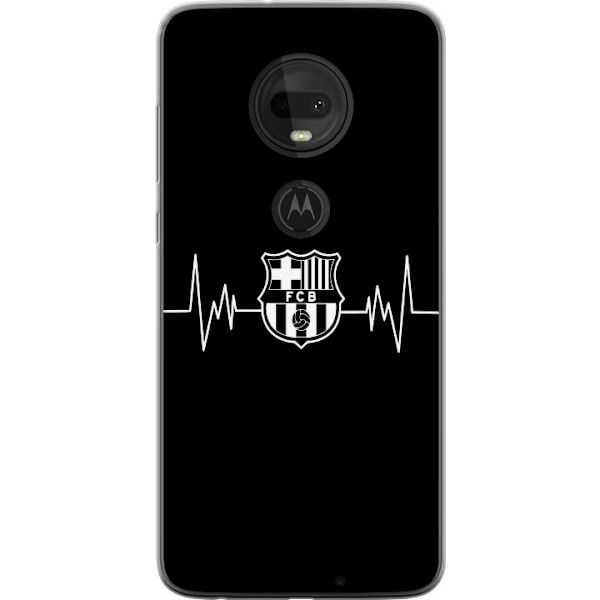 Motorola Moto G7 Gennemsigtig cover FC Barcelona