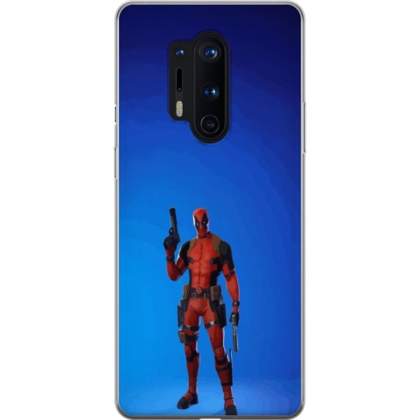 OnePlus 8 Pro Gennemsigtig cover Fortnite - Spider-Man