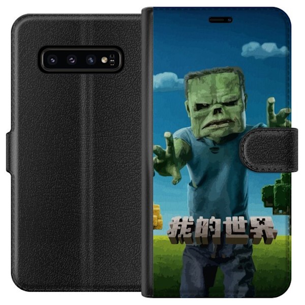 Samsung Galaxy S10 Tegnebogsetui A Minecraft Movie