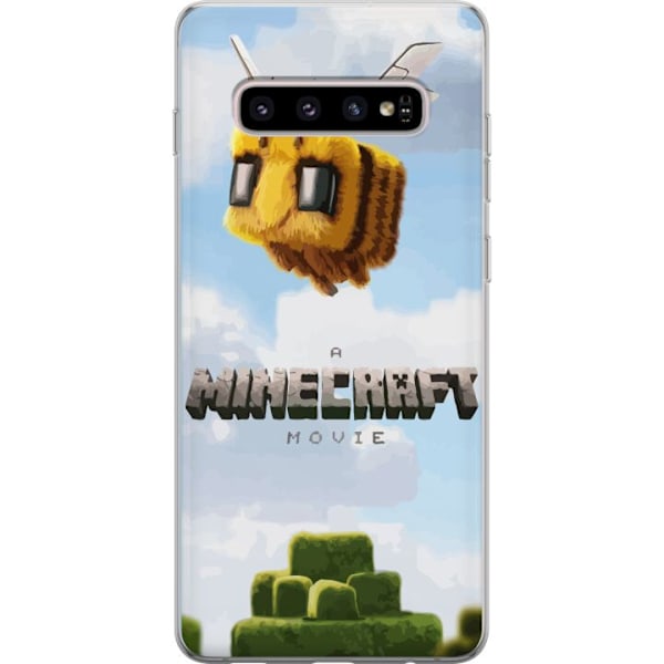 Samsung Galaxy S10+ Läpinäkyvä kuori A Minecraft Movie