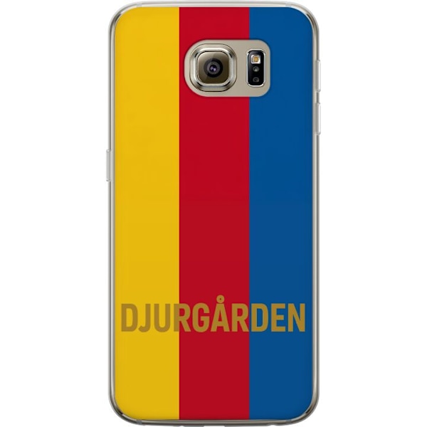 Samsung Galaxy S6 Läpinäkyvä kuori Djurgården – jalkapal