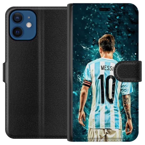 Kompatibelt Plånboksfodral till Apple iPhone 12 Messi