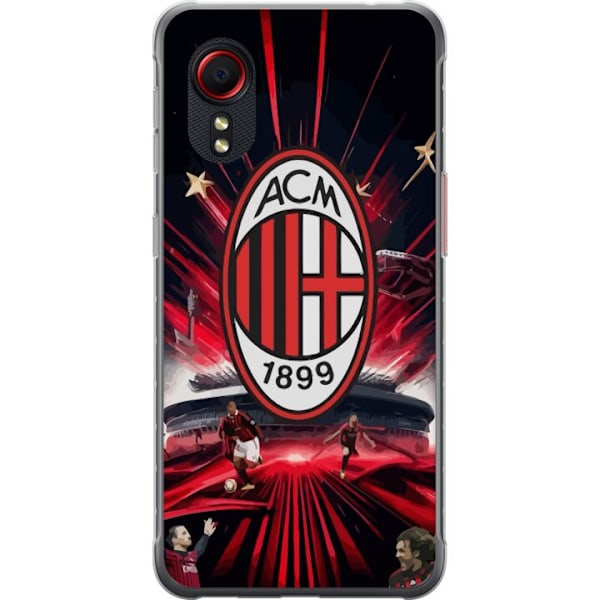 Samsung Galaxy Xcover 5 Gennemsigtig cover AC Milan