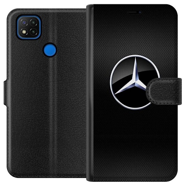Xiaomi Redmi 9C Plånboksfodral Mercedes