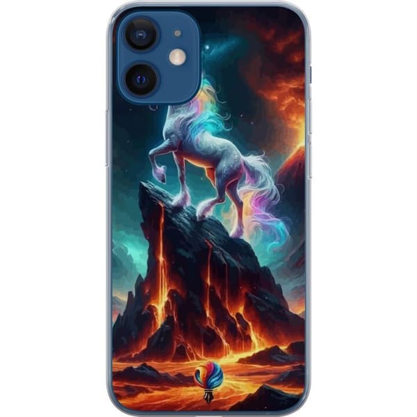 Kompatibelt Mobildeksel til Apple iPhone 12 mini Enhjørning