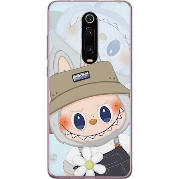 Xiaomi Mi 9T Pro  Gjennomsiktig deksel Labubu med hatt - Pop M