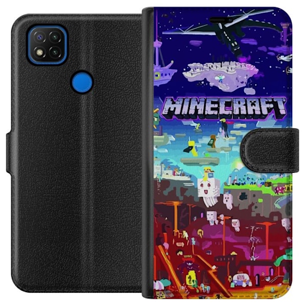 Xiaomi Redmi 9C Lompakkokotelo Minecraft