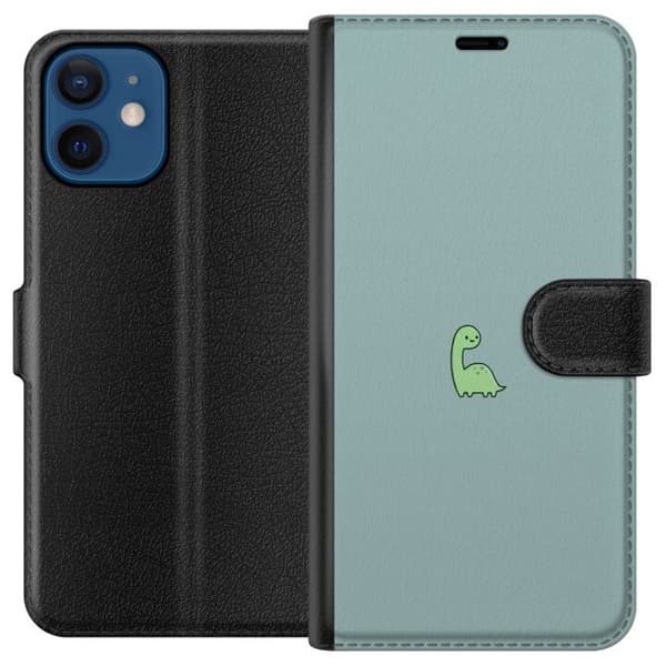 Yhteensopiva Lompakkokotelo Apple iPhone 12 Tiny Dino
