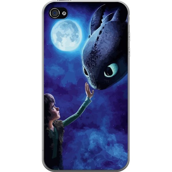 Apple iPhone 4s Genomskinligt Skal Draktränaren How to Train Your Dragon