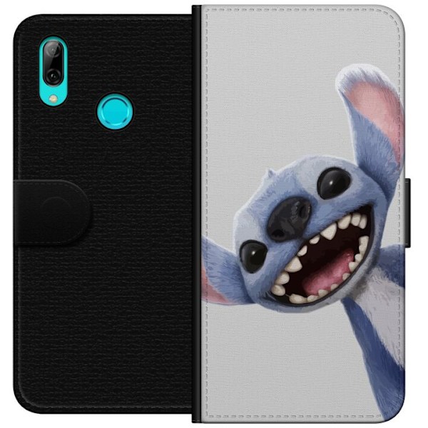 Huawei P smart 2019 Lompakkokotelo Stitch liikkeessä - Kawaii