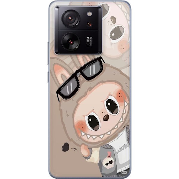 Xiaomi 13T Läpinäkyvä kuori Labubu Rainbow Chaos