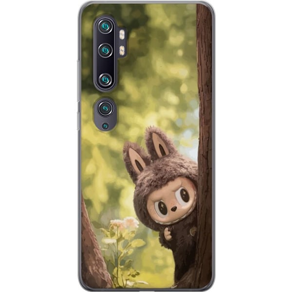 Xiaomi Mi Note 10 Läpinäkyvä kuori Labubu Graffiti Vibes – Katutaide hirviömuodossa
