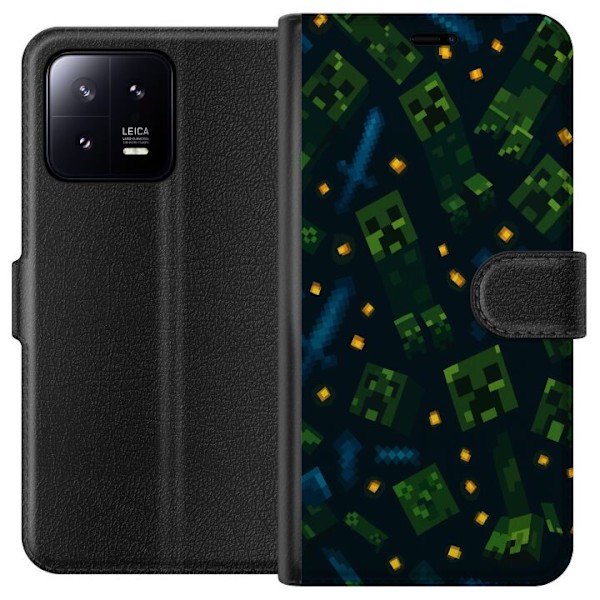 Xiaomi 13 Lompakkokotelo Minecraft Dungeons Mob