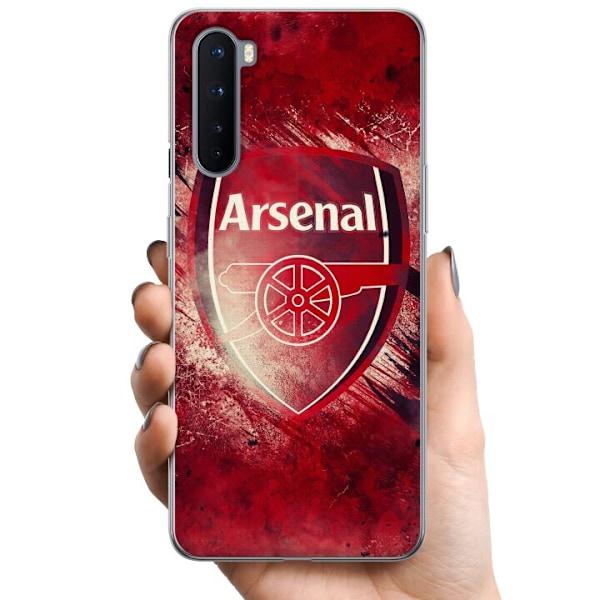 OnePlus Nord TPU Mobilcover Arsenal Fodbold