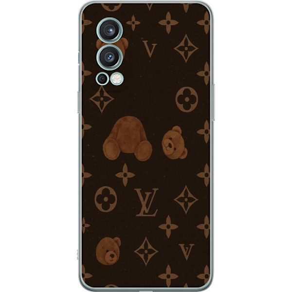 OnePlus Nord 2 5G Genomskinligt Skal Plush Luxe