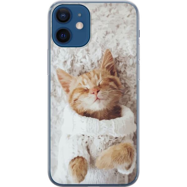 Yhteensopiva Puhelinkuori Apple iPhone 12 Kissa