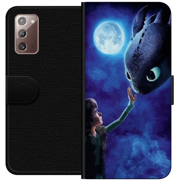 Samsung Galaxy Note20 Plånboksfodral Draktränaren How to Train Your Dragon
