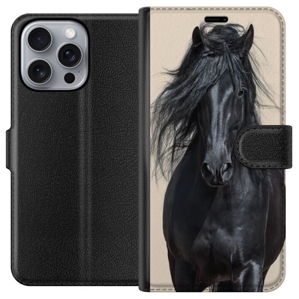 Apple iPhone 16 Pro Max Plånboksfodral Horse