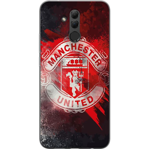 Huawei Mate 20 lite Genomskinligt Skal Manchester United F.C.