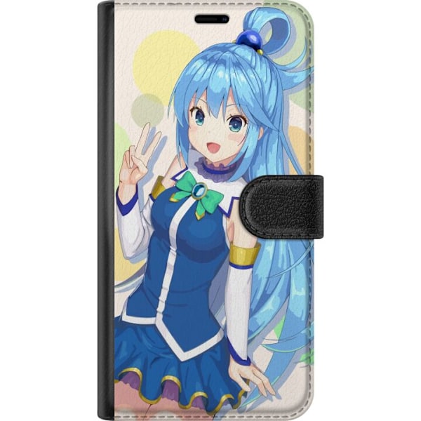 Apple iPhone 16e Lompakkokotelo Anime