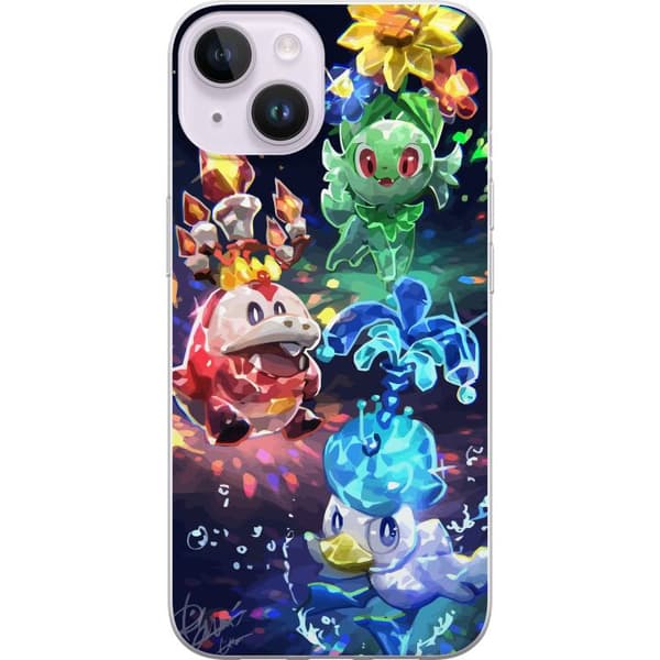 Kompatibelt Mobildeksel til Apple iPhone 14 Pokémon