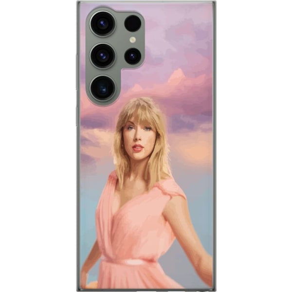 Samsung Galaxy S23 Ultra Läpinäkyvä kuori Taylor Swift