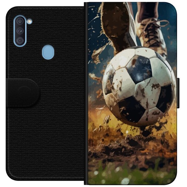 Samsung Galaxy A11 Lommeboketui Fotball