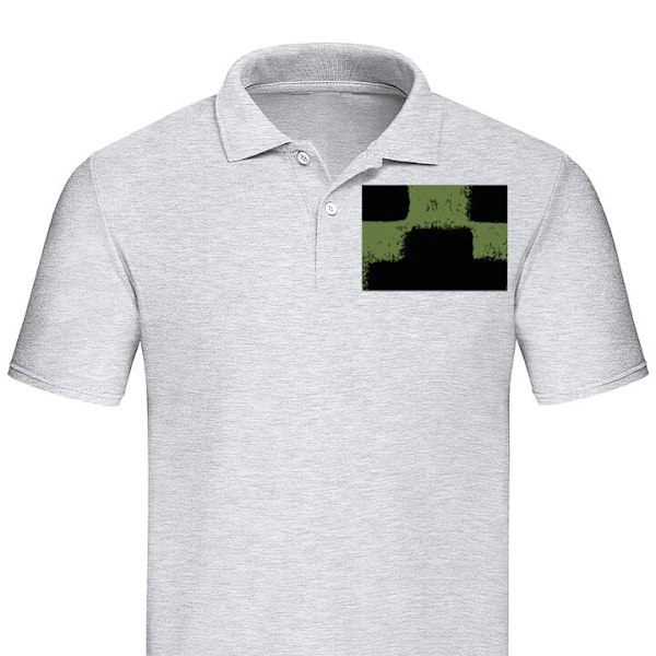 Piqué for Voksen | Elegant Piquégenser A Minecraft Movie Grå X-Large