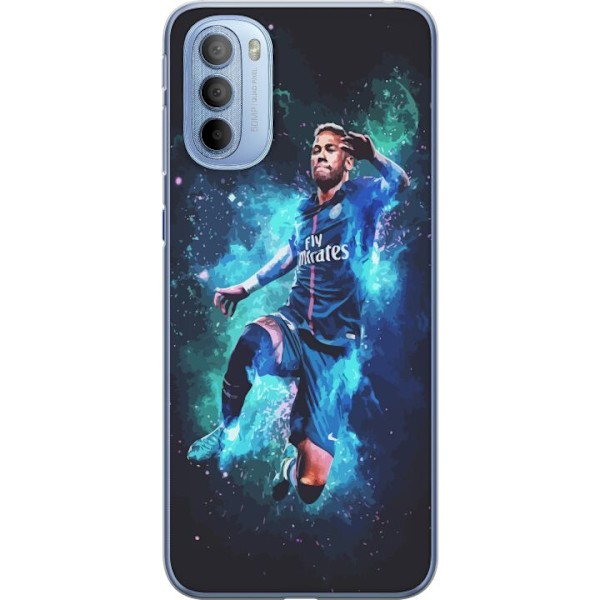 Motorola Moto G31 Gennemsigtig cover Neymar