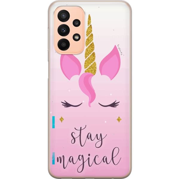Kompatibelt Mobildeksel til Samsung Galaxy A23 Unicornsikt