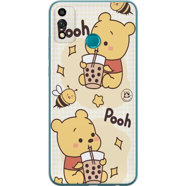 Honor 9X Lite Gennemsigtig cover Nalle Pooh-stil - klassisk bj