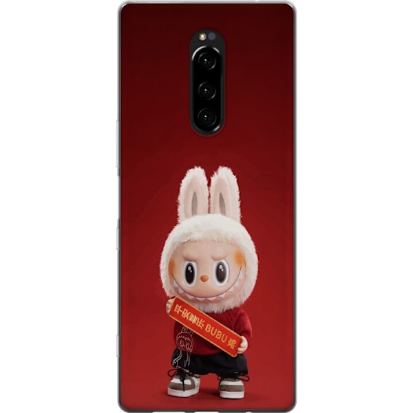 Sony Xperia 1 Läpinäkyvä kuori Pop Mart The Monsters Labubu