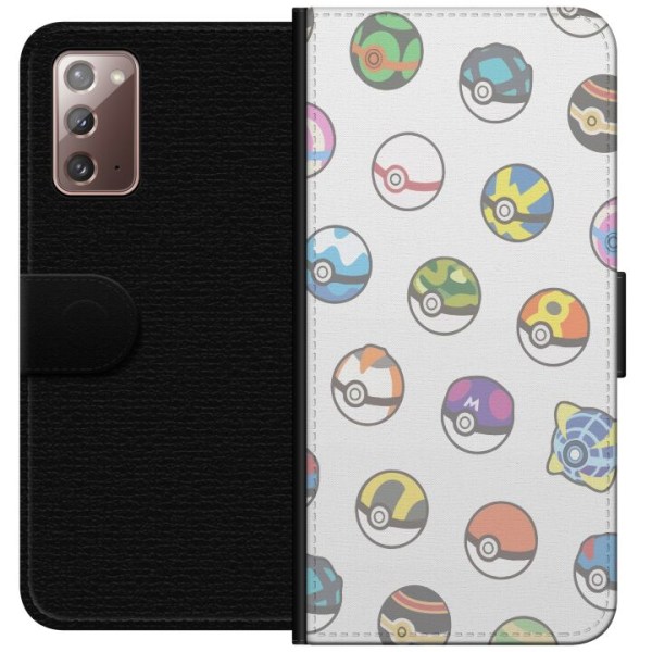 Samsung Galaxy Note20 Lompakkokotelo Pokemon