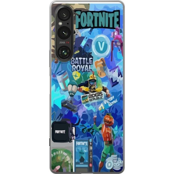 Sony Xperia 1 V Läpinäkyvä kuori Fortnite