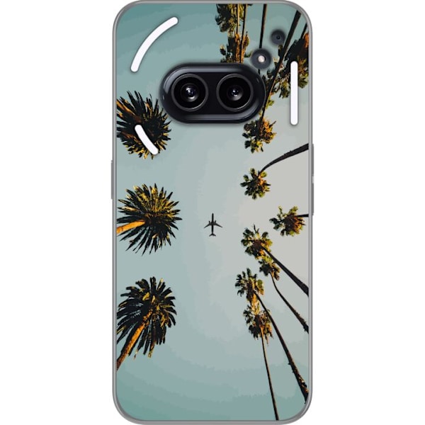 Nothing Phone (2a) Gennemsigtig cover Sommer, flyvemaskine