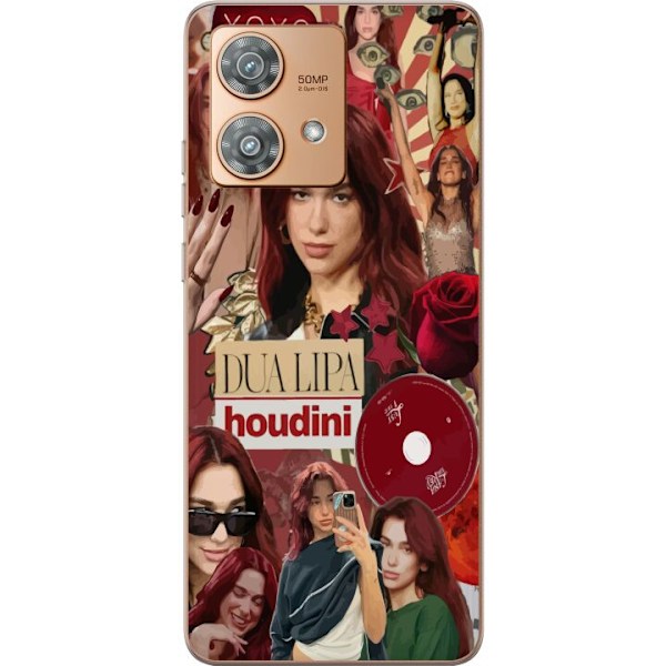 Motorola Edge 40 Neo Läpinäkyvä kuori Dua Lipa – Fashion & Style Edit