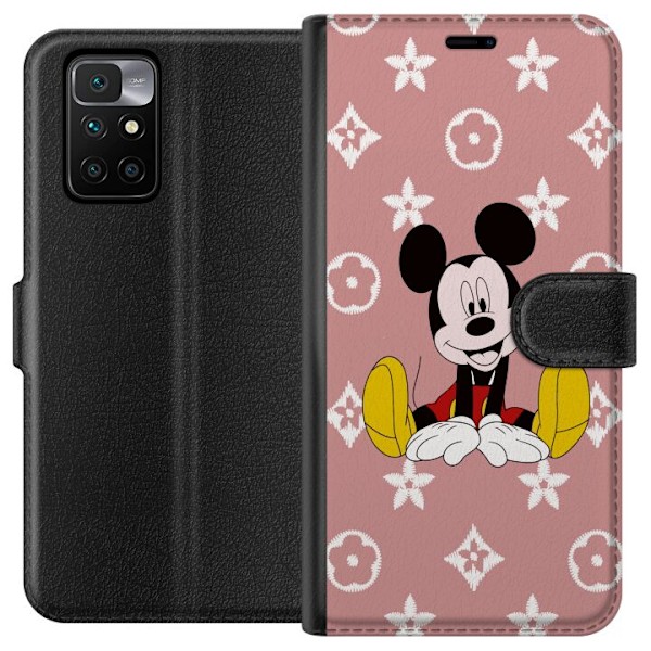 Xiaomi Redmi 10 Lompakkokotelo Mickey Mouse