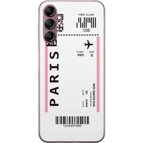 Kompatibelt Mobildeksel til Samsung Galaxy A14 5G Flybillett Paris