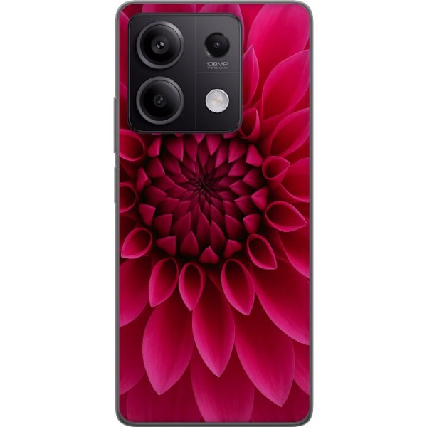 Xiaomi Redmi Note 13 Genomskinligt Skal Rosecore