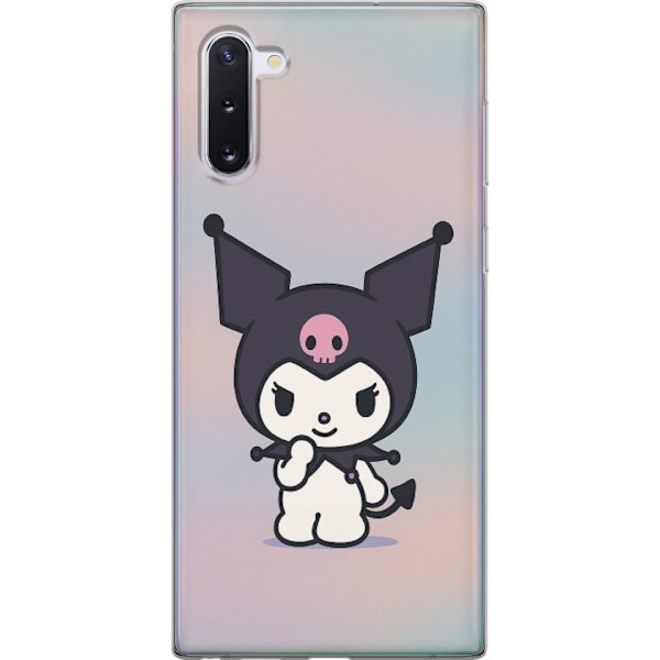 Samsung Galaxy Note10 Gennemsigtig cover Kawaii Sanrio Kuromi