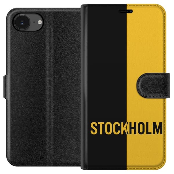 Kompatibel Tegnebogsetui til Apple iPhone 16e Stockholm