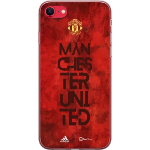 Apple iPhone SE (2022) Gennemsigtig cover Manchester United FC