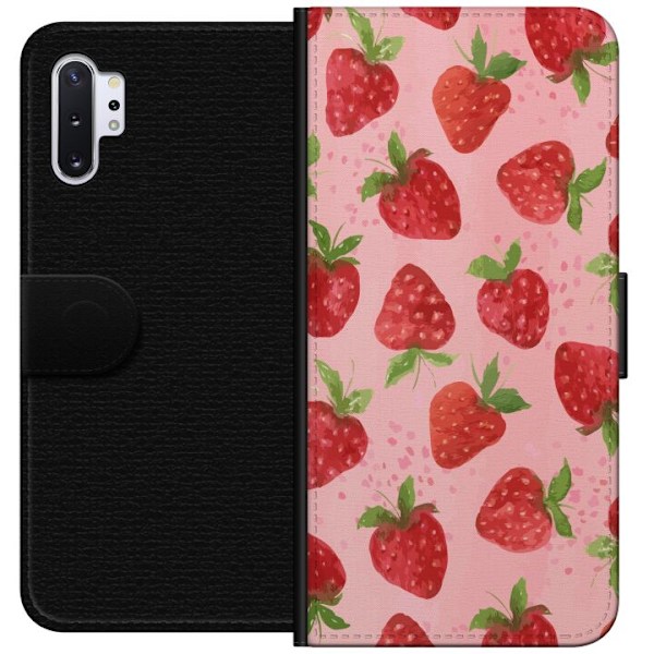 Samsung Galaxy Note10+ Plånboksfodral Strawberry Dreams – j